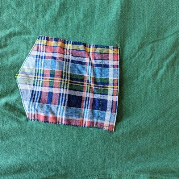 Tailor Vintage tshirt short sleeve green plaid - Picture 2 of 3